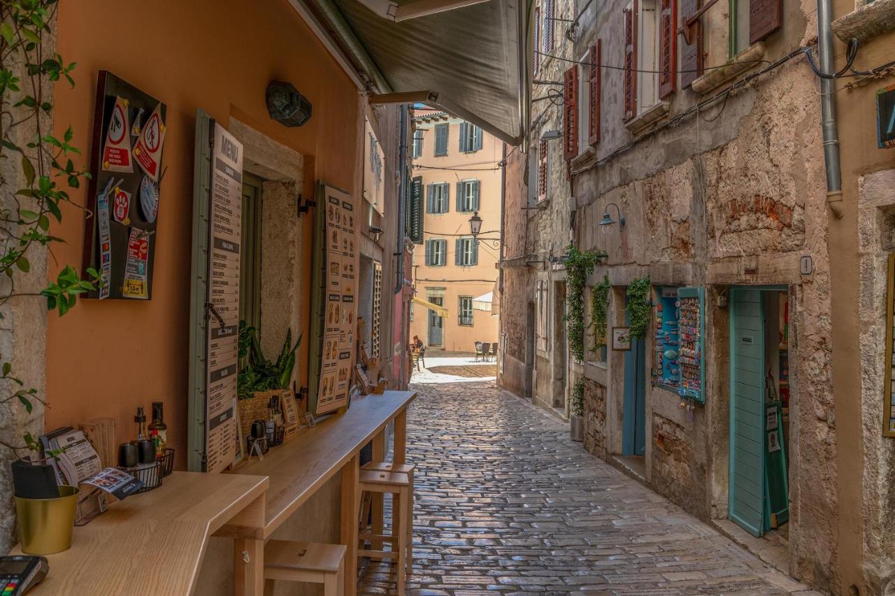 Studio App Dea In The Center Rovinj Kültér fotó